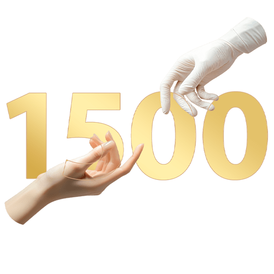 Более 1500 пластических операций